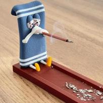 Towelie Servetėlių Laikiklis Kūrybiškas Rankšluosčių Smilkalų Laikiklis Atsparus Karščiui Modernus Smilkalinė Namų Dekoras Meditacija Aromaterapija
