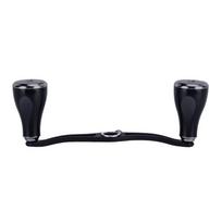 Fishing Baitcast Reels Handle Double Rocker Aluminum Alloy Fishing Reels Handle Grip Replacement Conversion Accessory