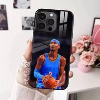 Basketball S-Shai Gilgeous-Alexander 2 Phone Case For iPhone 17 16 15 14 13 12  Pro Max Plus for Magsafe Wireless Magnetic Cover iPhone15 black