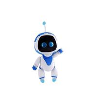 (White)Astro Bot Plüschtier süß Cartoon Kindergeburtstag Urlaub Geschenk Dekokissen