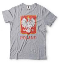 Mens Poland Patriotic Flag Shirt Polska Shirt Poland Coat Of Arms Shirt M