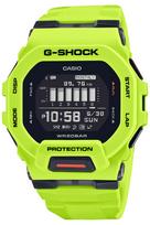 Casio G-SHOCK GBD-200-9JF G-SQUAD, Bluetooth Smartphone Link, High Visibility MIP LCD, Lime Yellow Sport Watch