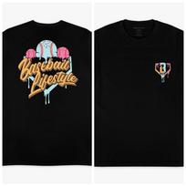 2026 Ice Cream T-shirt -Marshmallow -Baseball Lifestyle 101 Summer Men Women's Sports Fashion Cotton T-shirt Parent-child Outfit S juoda