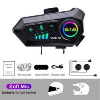 1/2 VNT YP10 Motociklo Šalmo Domofonas Bluetooth 5.3 Ausinės intercomunicador Važiavimo Komunikacija Belaidis Domofonas Atsparus Vandeniui Muzikos Grotuvas Ausinės 1PCS Hard Mic