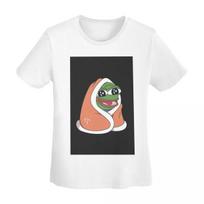 Pepe Varliukas Peepo Emote Marškinėliai Moteriški Trumpomis Rankovėmis Marškinėliai Apvalia Kaklo Drabužiai Medvilniniai Vasariniai Marškinėliai Streetwear S