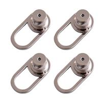 Pack of 4 U Shaped Earring Lifter Backs for Heavy Earrings and Droopy Earlobes Large Earring Back Replacements balta