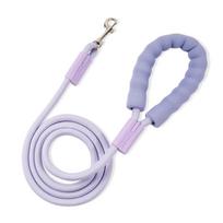 Summer Dopamine Dog Leashes Durable Adjustable Pet Training Rope Anti-Lost Nylon Pet Supplies Pet 1.2M violetinė