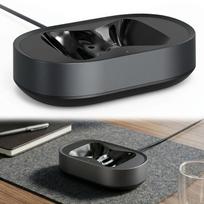 Headphone Charging Station Fit for AirPods Max Headphones Accessories Desktop Headset Holder USB-C with Dual Connectors China Mainland black