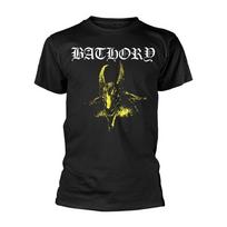 Bathory Goat (Yellow) Official Tee T-Shirt Mens Unisex M