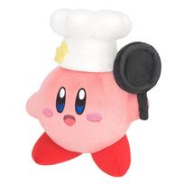 Sanei Boeki Kirby ALL STAR COLLECTION Chef Kirby Plush Toy KP75 (S) W14×D9×H16.5cm rožinė