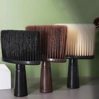Minkšto kaklo veido dulkių šepečiai Barber Hair Clean plaukų šepetys Barzdos šepečių salonas 1