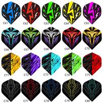 Standard Dart Flights for Steel Tip and Soft Tip Darts