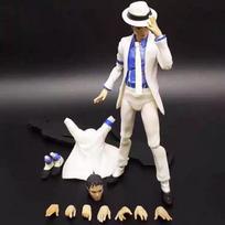 Michael Jackson Thriller Smooth Criminal Moonwalk Kolekcinė figūrėlė Žaislai 14cm Stalo papuošimas Modelis Gerbėjų Dovanos Karštas