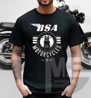 Vyriški ir moteriški marškinėliai BSA Motociklai Klasikinis Logotipas Marškinėlis Tee Gerbėjo Dovana M