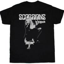 Men's and Women's T-shirts Scorpions Music TShirt For All Fans New Men Short Sleeve XS