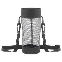 Portable Car Cup Holder Mesh Bottle Carrier Adjustable Strap Outdoor Travel Water Bottle Bag for Vehicle Use one size juoda