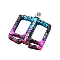 KEREACHY Ultra-light Aluminum Hard Anodized 3 Bearing Mountain Bike Pedal CR-MO for Spindle High Strength Non-slip Wide Pedal Bearing