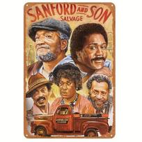 Sanford and Son Movie Poster Sign Weatherproof AluminumAluminum 20x30cm（7.8x11.8inch）