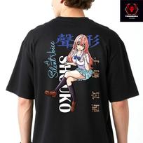 Waifu Kawaii Anime Sexy Girls Front & Back Unisex Premium Graphic T-Shirt S