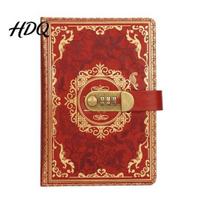 Ballpoint Pen Notebook A5 Password Journal with Lock 3 Digit Combination Code ruda