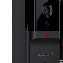 2.4G Wi-Fi Dual Communication Doorbell with 4.3Inch IPS Display HD Video Doorbell Infrared Night Vision for Family Apartment China Mainland