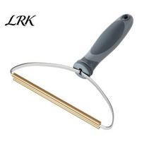 Comfortable Grip Pet Groomer Hair Remover, Shaver with Soft Rubber Anti-Slip Handle, Double-Sided Metal Remover Tool for Long-lasting Lint And pilka