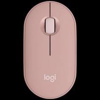 Logitech Pebble 2.0 Wireless Bluetooth Mouse rožinė