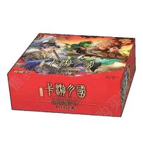 Genuine Three Kingdoms Trading Cards Booster Box Qunying Yaoshi Rare SR SSR Gold Foil Guan Yu Lu Bu Fans Collectible Gift