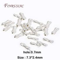 18K Gold Plated Metal Tube Spacer Beads,Silver Plated Separators For Beads,Jewelry Making DIY Accessories Bulk Beads Wholesale 50 Pieces