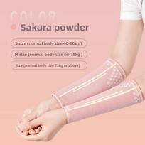 Sports Wristbands Volleyball Specific Student Wristbands Long Protective Equipment Forearm Wristbands Professional Sleeves S rožinė
