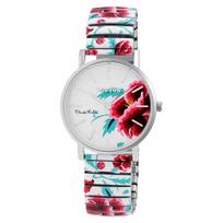 Montre - RAPTOR - Frida Kahlo Edition - Boîtier 36 mm - Bracelet extensible acier - Quartz Miyota 2035 gryna