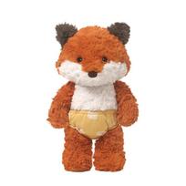 36cm Cute Fluffy Shy Fox Plush Toy Soft Cartoon Orange Foxes With Underwear Stuffed Doll Baby Appease Children Birthday Gift 36cm oranžinė