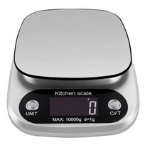 Household Kitchen Scale Baking Precision Food Scale 0.1g Gram Small Desktop Scale Tea Scale High Precision Digital Scale Compact (as the picture,10kg)
