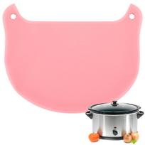 Silicone Slow Cooker Liners Reusable Silicone Slow Cooker Divider Leakproof Hear-Resistant Slow Cooker Insert Liner Dishwasher rožinė