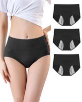 Sanitary Period High Increased Height for Leak Day Night Menstrual High 3 [Kayuuhin] Shorts, Shorts, Waist, 3-Layer Design, 3-Pack, Prevention,