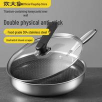 COOKER KING Non-Stick Stainless Steel Frying Pan
