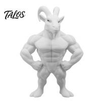 Unique Animal Gift 3D Printed Muscular Goat Figurine, Sculpture Desk Decor for Collectible Statue Home Office Shelf, Fun Gym Goers Lovers Modern balta
