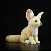 Naujas Lapės Pliušinis Žaislas Didelio Tikslumo Dykumos Lapė Pliušinis Gyvūnėlis Vulpes Zerda Pliušas Gyvas Pliušinis Žaislas Imitacinis Lėlė Kawaii Dovanos 26cm