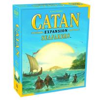 Exciting English Catan Island Board Game 5th Edition 5-6 Player Expansion Party Cards 5/6 Expansion blue