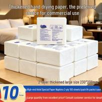 Weimei 100 Sheets Square Paper Napkin Dispenser for Hotel and Restaurant Dining Rooms
