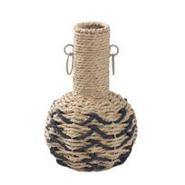 Paper Cord Hand Woven Flower Vases Bohemia Country Vases Centerpieces Decorative Flower Vases Home Decors for Shelf