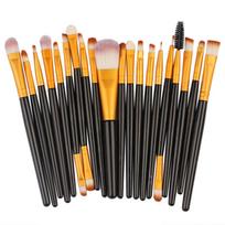 20 Pcs Makeup Brush Set  Face Eye Shadow  Foundation Blush