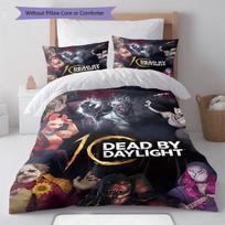 Dead by Daylight Bedding Quilt Set Quilt Cover Pillowcase Home Decoration Birthday Gift (1 * duvet cover + 2 * pillowcase, without core) 135x200cm