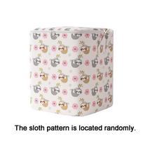Non-woven Fabric Clothes Quilt Storage Bag Large Capacity Clothes Packing Box  Bedding M-Sloth Pattern