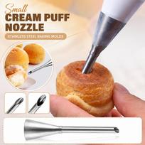Stainless Small Puff Nozzle 7cm for Cream Puff and Dessert Decorating One Size sidabras