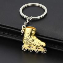 Party Gift Car Key Ring Roller Skate Bag Holder Keyring Skate Key Chain Skating Pendant Single row skating Key Chain auksas