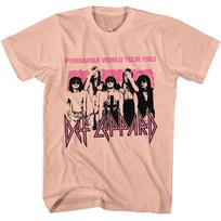 Def Leppard Pyromania World Tour 1983 Men's T Shirt Band Merch 3XL