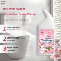 Sakura Scent Strong Descaler & Deodorizer Toilet Bowl Cleaner with Long-lasting Fragrance