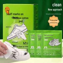 Disposable Wet Wipes for White Leather Shoe Cleaning and Yellowing Removal white