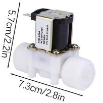 3/4 '' elektriniai vandens solenoidiniai vožtuvai, paprastai uždaro tipo solenoidiniai vožtuvai vandens dozatoriui